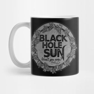 Black Hole Sun BW Mug